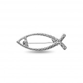 Brosa argint pestisor DiAmanti ALBR003-AS